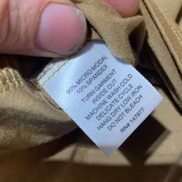 The Line by K Oisin Tan Cut Out Long Sleeve Shirt - Picture 10 of 10